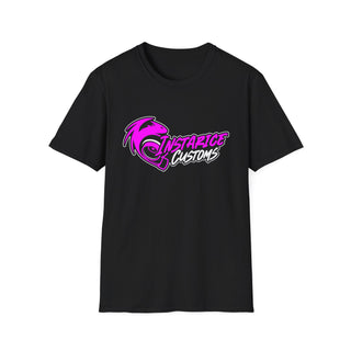 Instarice Customs Pink Logo T-Shirt