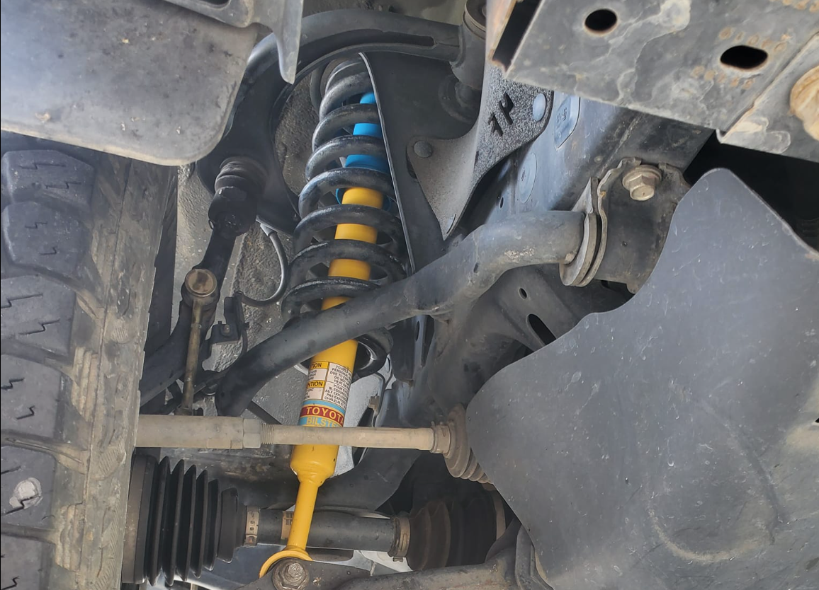 New Strut Installation